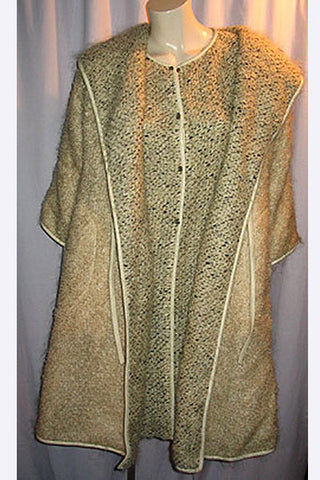 1950s  Bonnie Cashin Mohair Dress & Coat Set