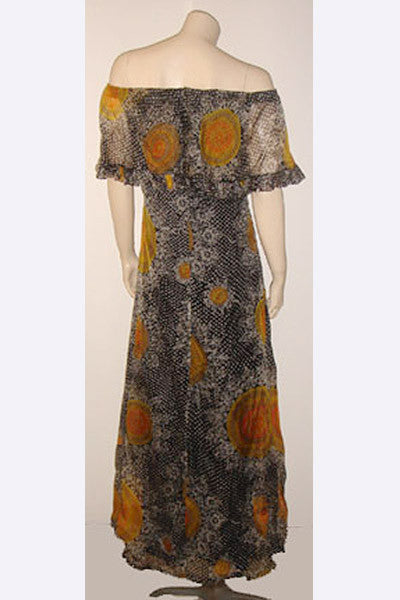 1960s Pierre Cardin Floral Gown