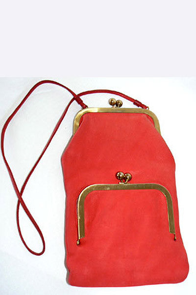 Vintage Coach Bag Bonnie Cashin Convertible Purse Rare Kisslock Turnlock  Bag #94