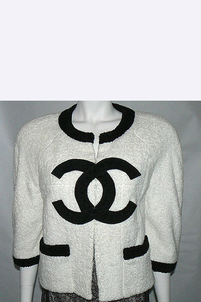 1990s Chanel CC Logo Jacket – Swank Vintage