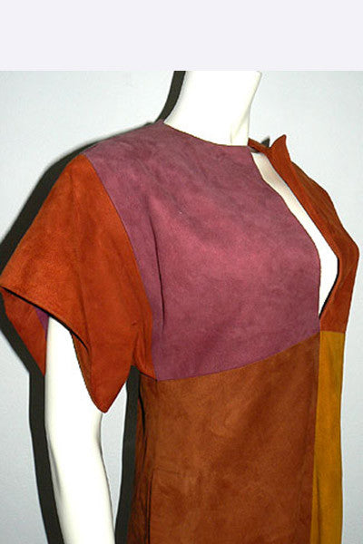 1960s Bonnie Cashin Color Block Dress