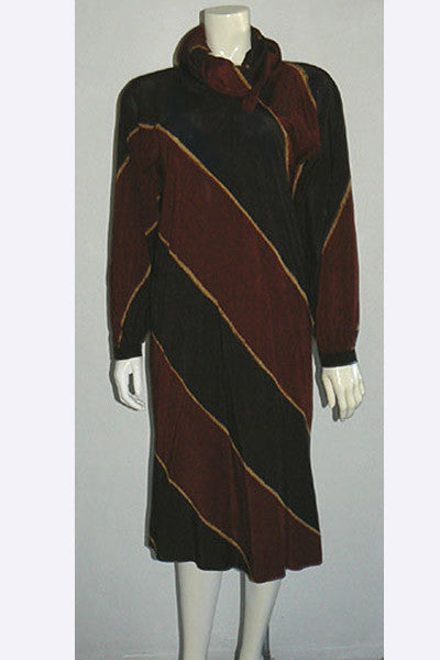 1970s Halston Scarf Dress