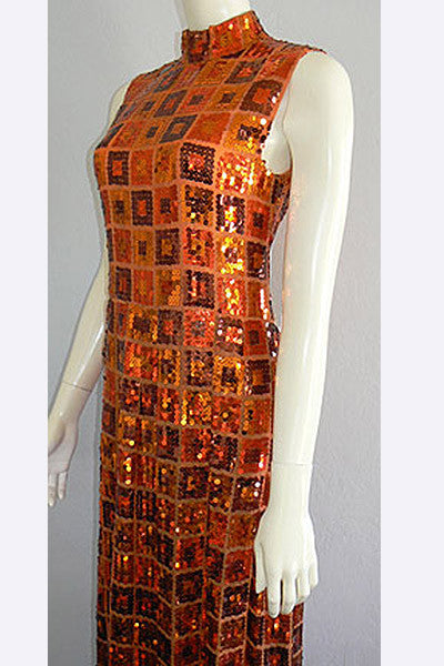 Sequin sales 60s dress