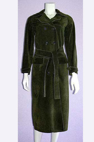 1970s Yves Saint Laurent Suede Coat