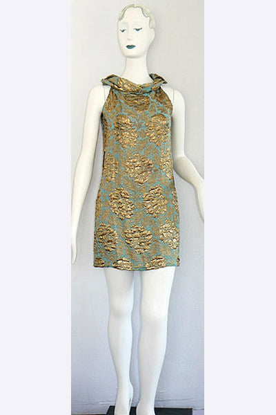 1960s Christian Dior Mini Dress Swank Vintage
