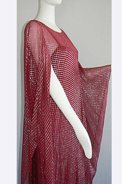 1970s Hubert Latimer Caftan Gown