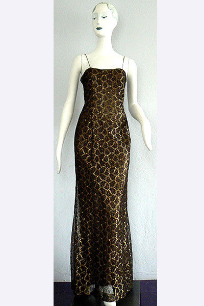 1970s Yves Saint Laurent Couture Evening Dress Swank Vintage 1970s Yves Saint Laurent Couture Evening Dress Swank Vintage