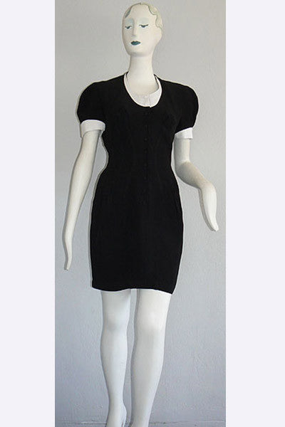 1990s Thierry Mugler Dress Swank Vintage 1990s Thierry Mugler Dress Swank Vintage