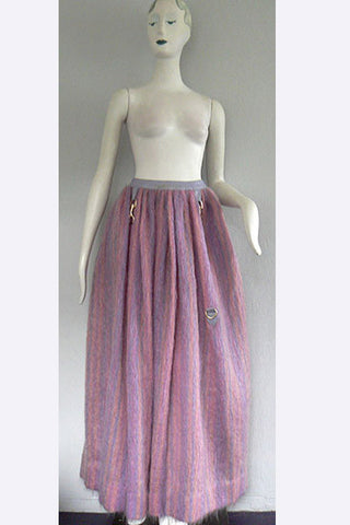 1960s Bonnie Cashin Mohair Dog Leash Skirt