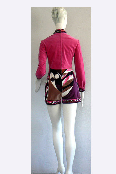 1960s Emilio Pucci Hotpants Jumpsuit – Swank Vintage