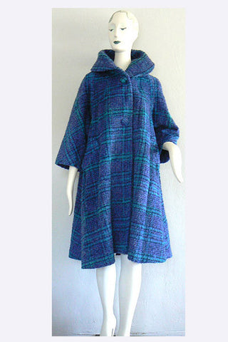 1950s Lilli Ann Mohair Coat