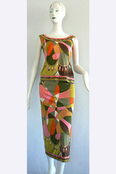 1960s Emilio Pucci Ensemble Swank Vintage