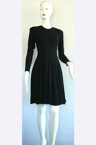 1970s Jean Muir Jersey Dress Swank Vintage 1970s Jean Muir Jersey Dress Swank Vintage