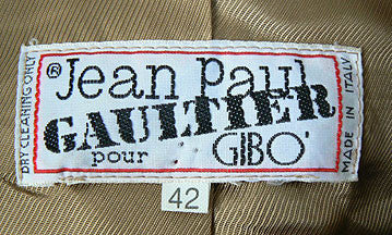 1980s Jean Paul Gaultier for GIBO jacket