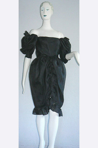 1990s Givenchy Haute Couture Dress – Swank Vintage 1990s Givenchy Haute Couture Dress – Swank Vintage