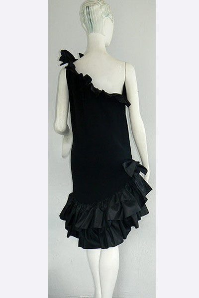 1970s Yves Saint Laurent Couture Evening Dress – Swank Vintage