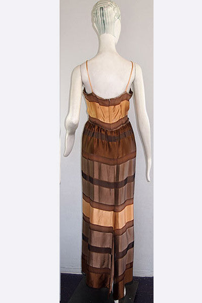 1970s Valentino Evening Dress Swank Vintage 1970s Valentino Evening Dress Swank Vintage
