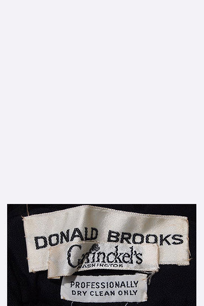 1960s Donald Brooks Dress