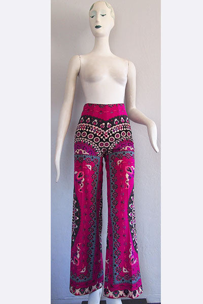 1960s Rare Emilio Pink Pucci Caped Top & Pant Set – Shrimpton Couture