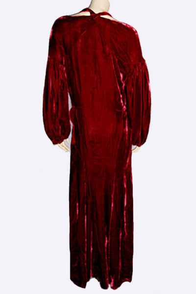 1930s Coco Chanel Deco Dress Swank Vintage