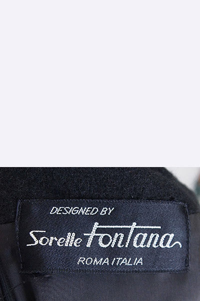 1970s Sorelle Fontana Cashmere Dress