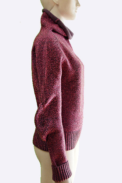 1990s Martin Margiela Knit Lurex Sweater – Swank Vintage 1990s Martin Margiela Knit Lurex Sweater – Swank Vintage