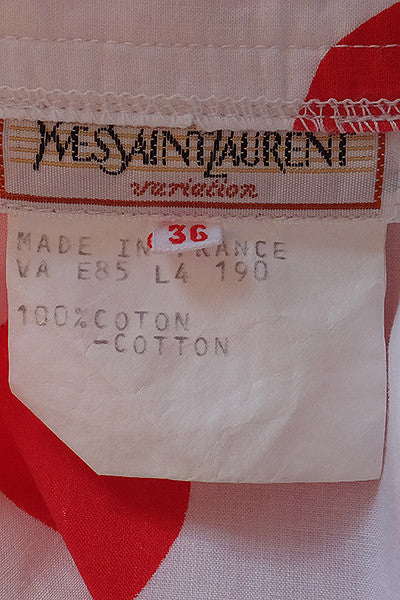 1980s Yves Saint Laurent Wrap Skirt