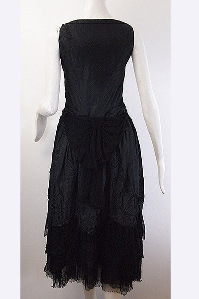 1910 Edwardian Silk Dress