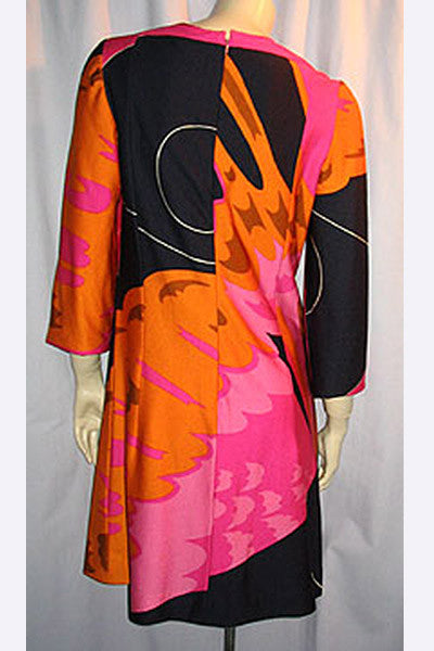 1960s Hanae Mori Ban Lon Dress