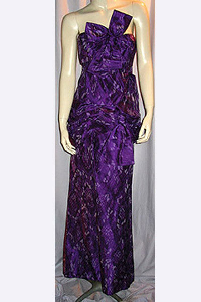 1980s Yves Saint Laurent Couture Gown