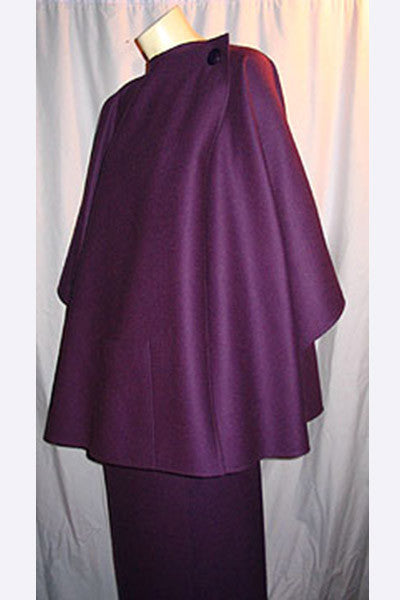 1960s Madame Gres Wool Cape Suit