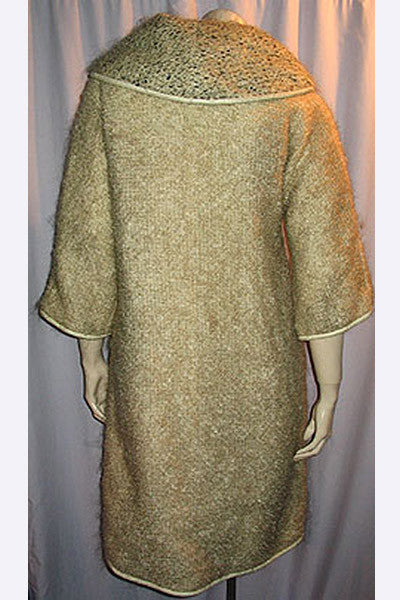 1950s  Bonnie Cashin Mohair Dress & Coat Set