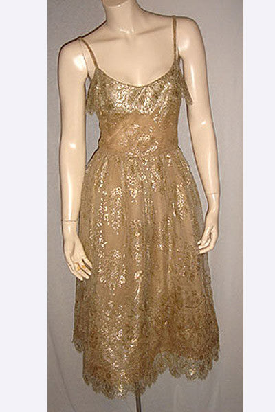 1960s Pauline Trigere Couture Dress