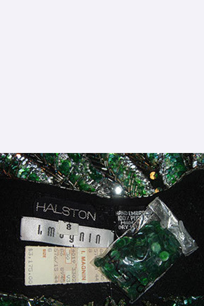 1970s Halston Beaded Top