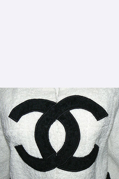 1990s Chanel CC Logo Jacket