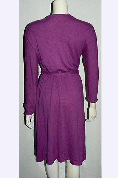 1970s Halston Cashmere Wrap Dress