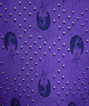 1970s Hanae Mori Deco Print Dress