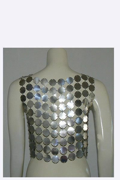 1960s Paco Rabanne Style Top
