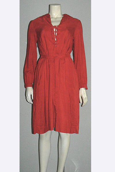 1970s Halston Silk Dress