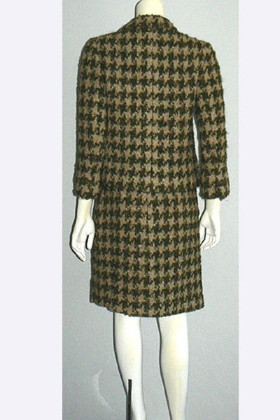 1960s Balmain Houndstooth Tweed Suit