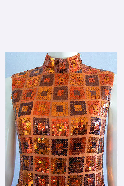 1960s Christian Dior Sequin Dress Swank Vintage 1960s Christian Dior Sequin Dress Swank Vintage