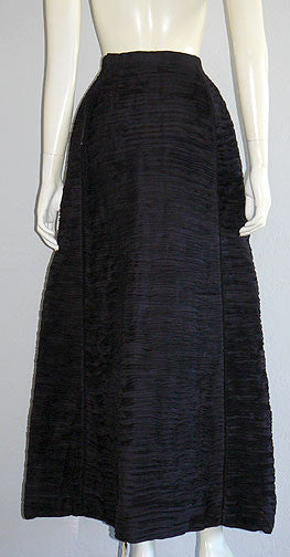 1950s Sybil Connolly Pleated Skirt