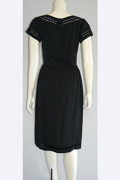 1950s Sophie Gimbel Little Black Dress