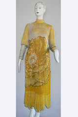 1970s Hanae Mori Beaded Dress – Swank Vintage
