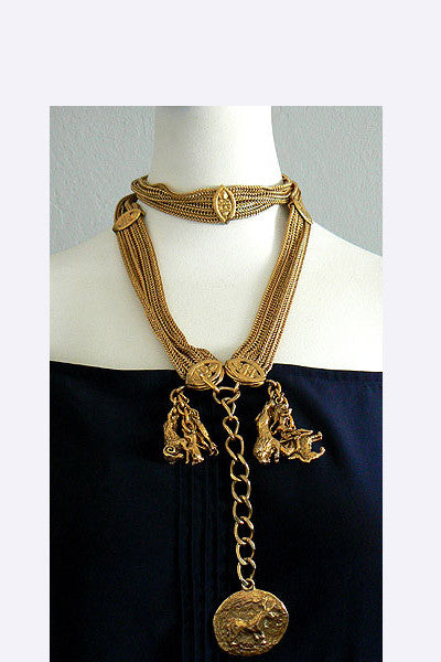 1960s Chanel - Goossens Gold Belt