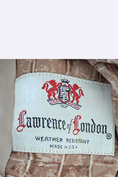 1960 Lawrence of London Reptile Print Coat
