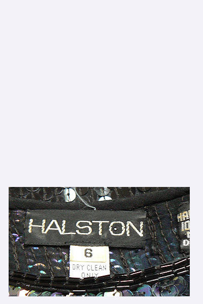1970s Halston Sequin Top