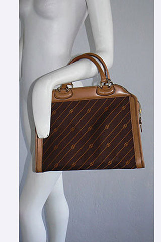 1950s Gucci Logo Handbag