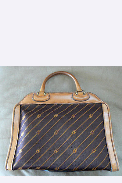 1950s Gucci Logo Handbag