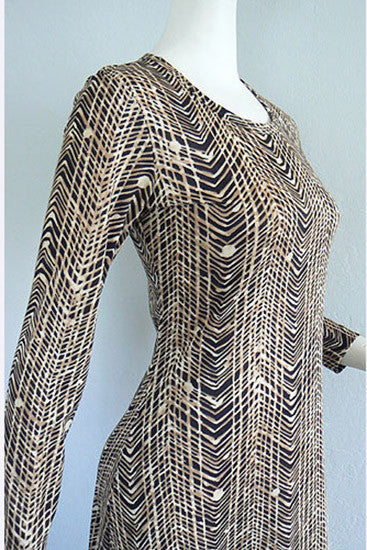 1970s Diane Von Furstenberg Long Dress